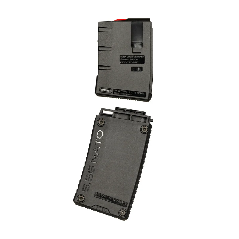 H3L-P 10 Round Full Body Size BLACK 8 Black H3L-P 10 Round AR-15/M4 Magazine in OD Green - Interior and Exterior