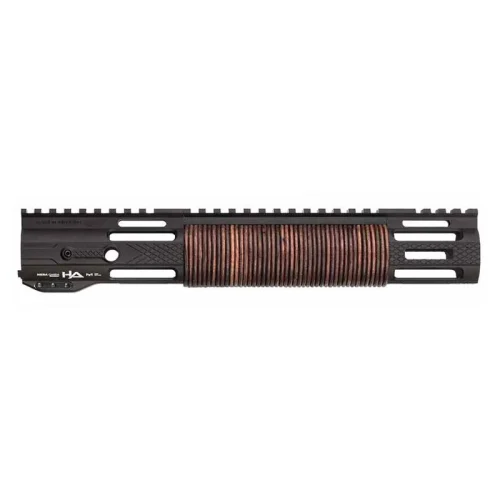 Hera Arms AR-15 M4 IRS Leather Handguard 12 inches M-LOK in Brown