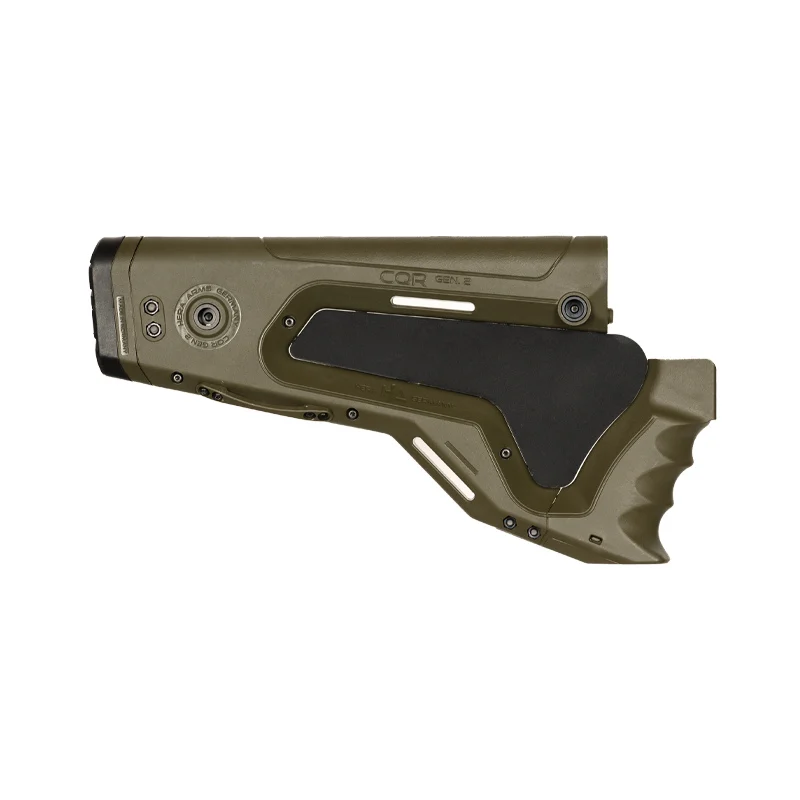 CQR GEN 2.0 (CA) Buttstock GREEN 7 CQR GEN2.0 state restricted version buttstock in OD Green pointing right