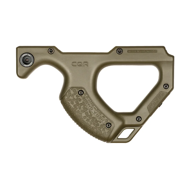 CQR GEN 1.0 Front Grip GREEN 6 CQR Gen1.0 Front Grip in OD Green Pointing Right