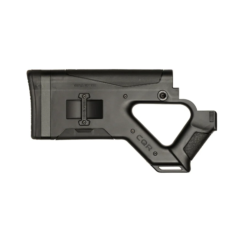 CQR Gen1.0 Buttstock for AR-15 in Black Pointing Right