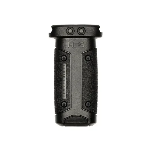Black Hera Arms HFG vertical front grip with MIL-STD Picatinny mount for AR-15 rifles