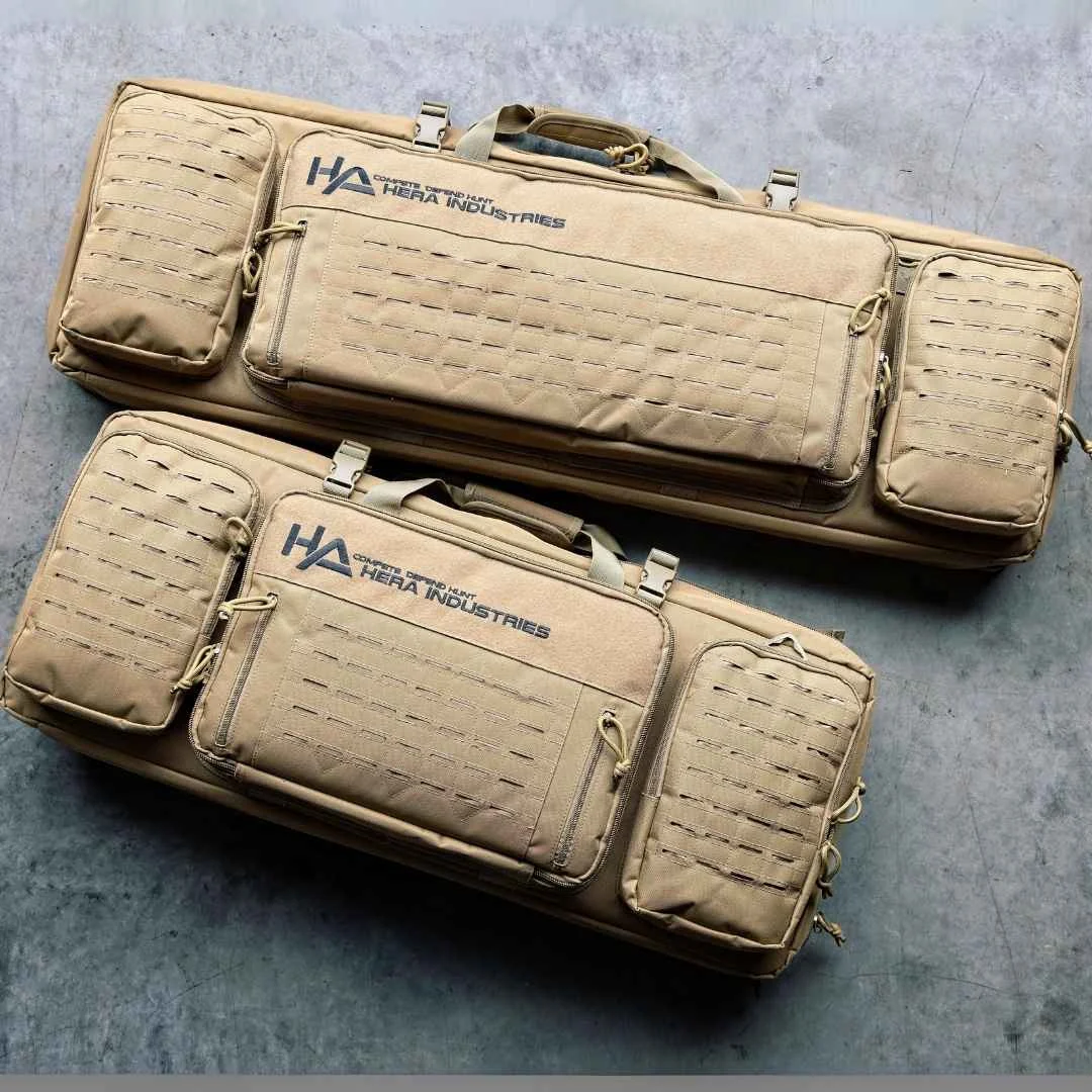 Bag and Mag Bundle 38 Side by side between small and large rifle cases