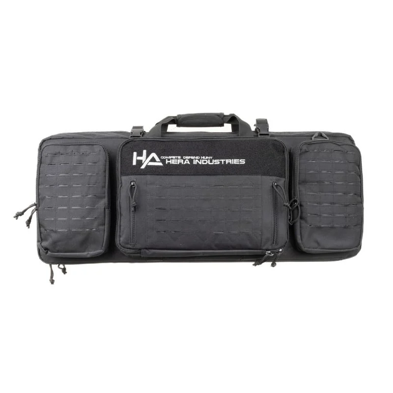 Bag and Mag Bundle 12 Front view of 33" black rifle bag.