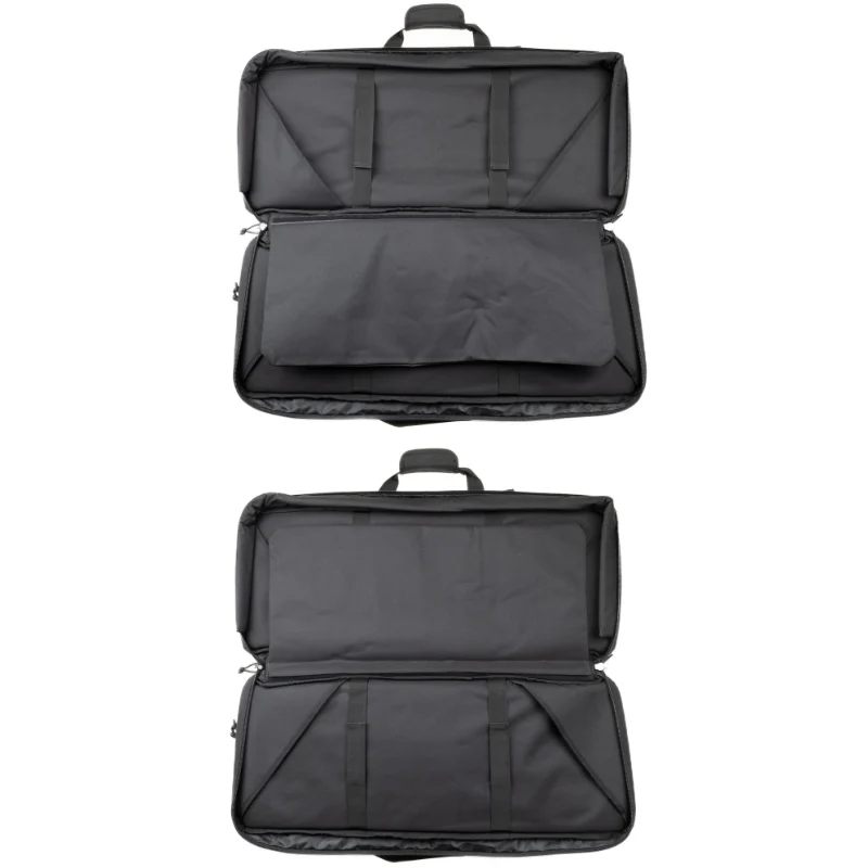 Bag and Mag Bundle 19 Open 33" small double rifle bag in obsidian (black).